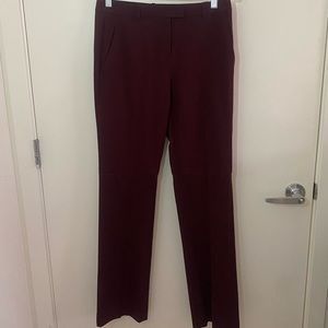 Theory maroon pants